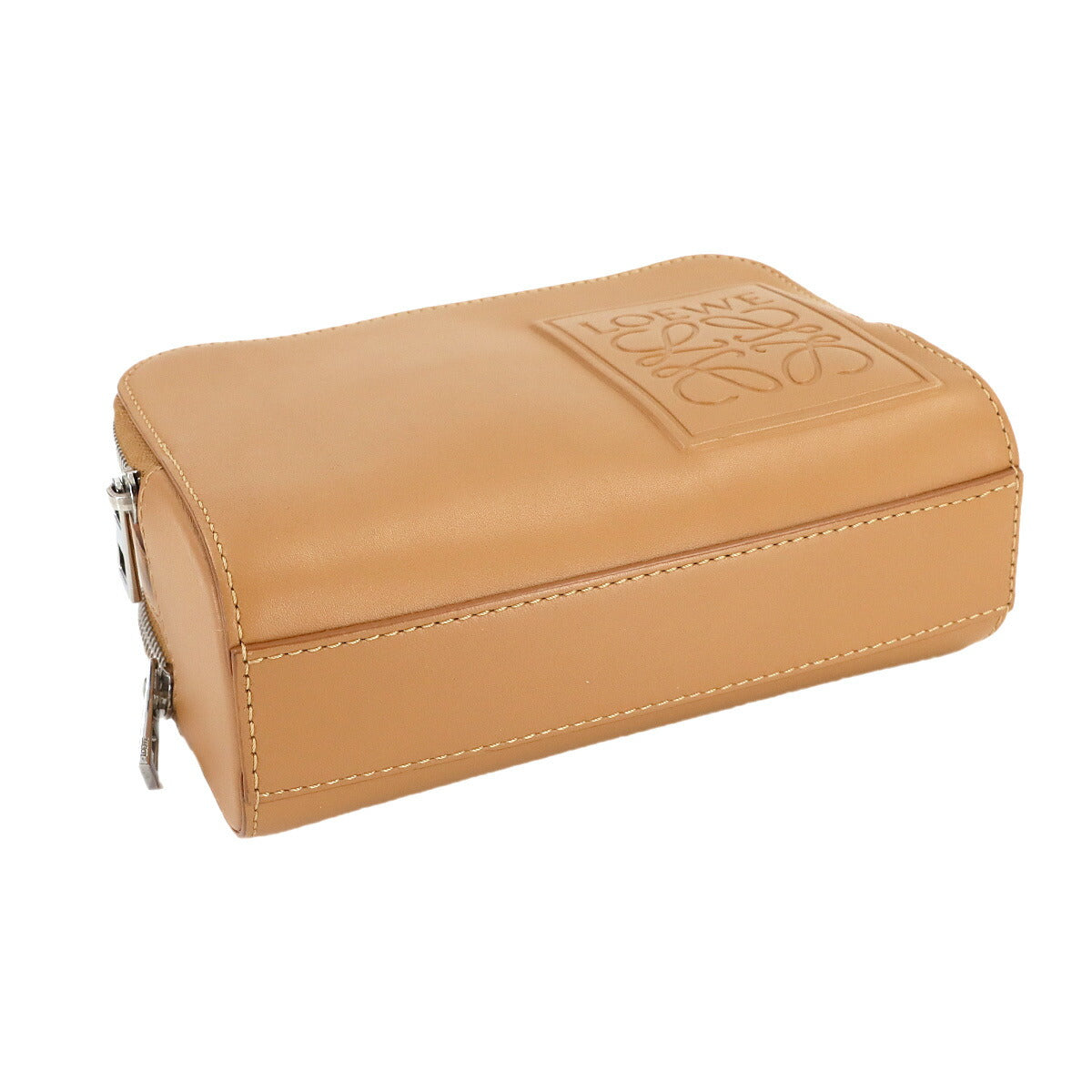 Mini crossbody camera Bag Hand Shoulder Bag Leather Brown