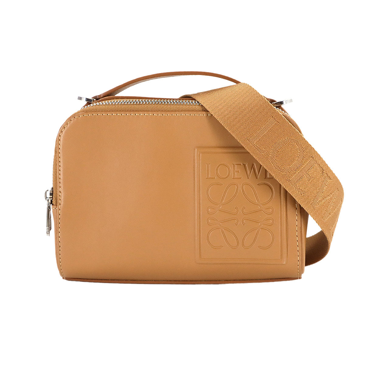 Mini crossbody camera Bag Hand Shoulder Bag Leather Brown