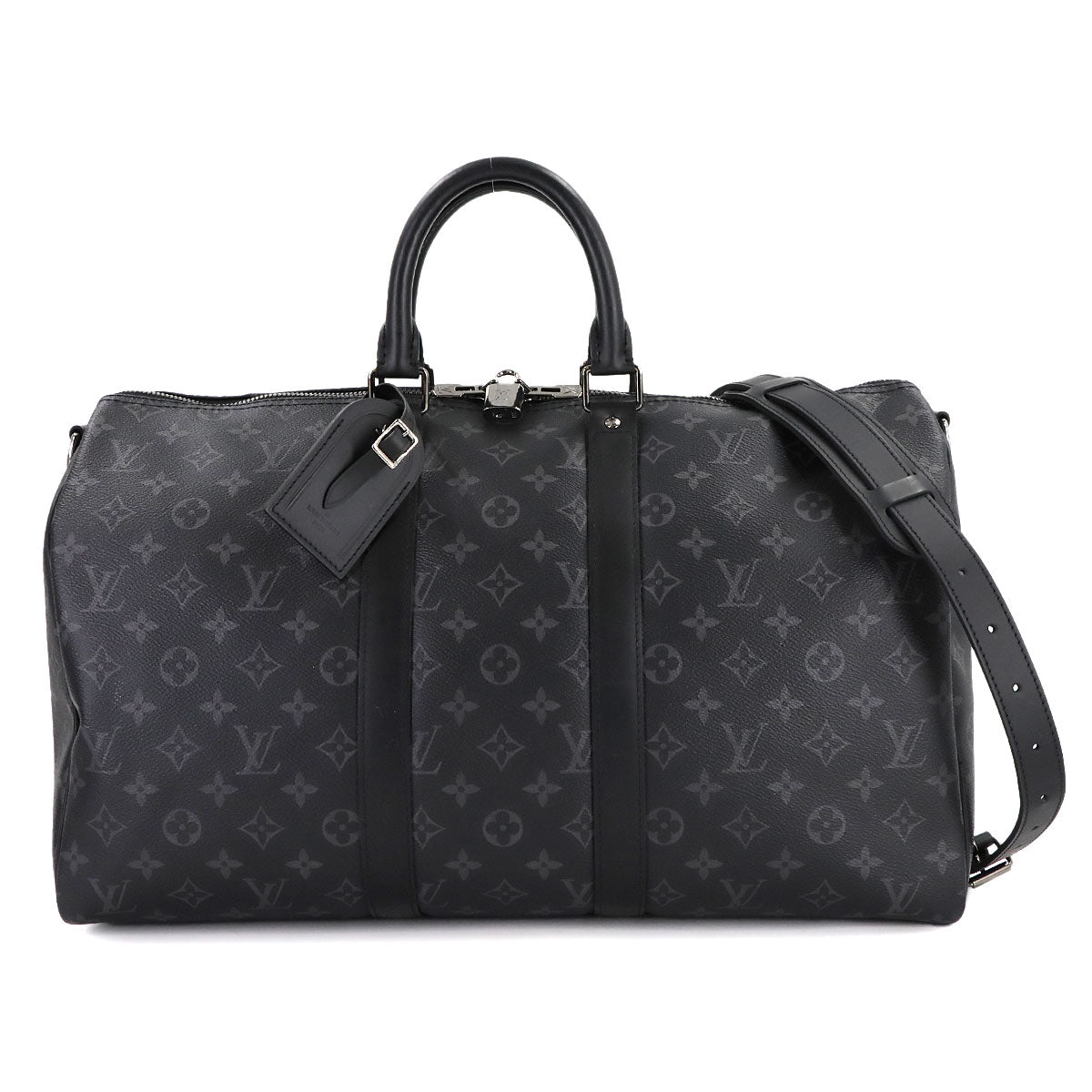 Monogram Eclipse Keepall Bandouliere 45 Luggage M40569