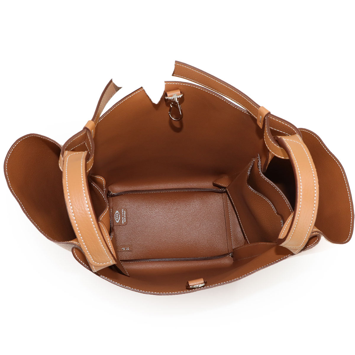 T Timeless Bucket Bag Tote Bag Leather Brown