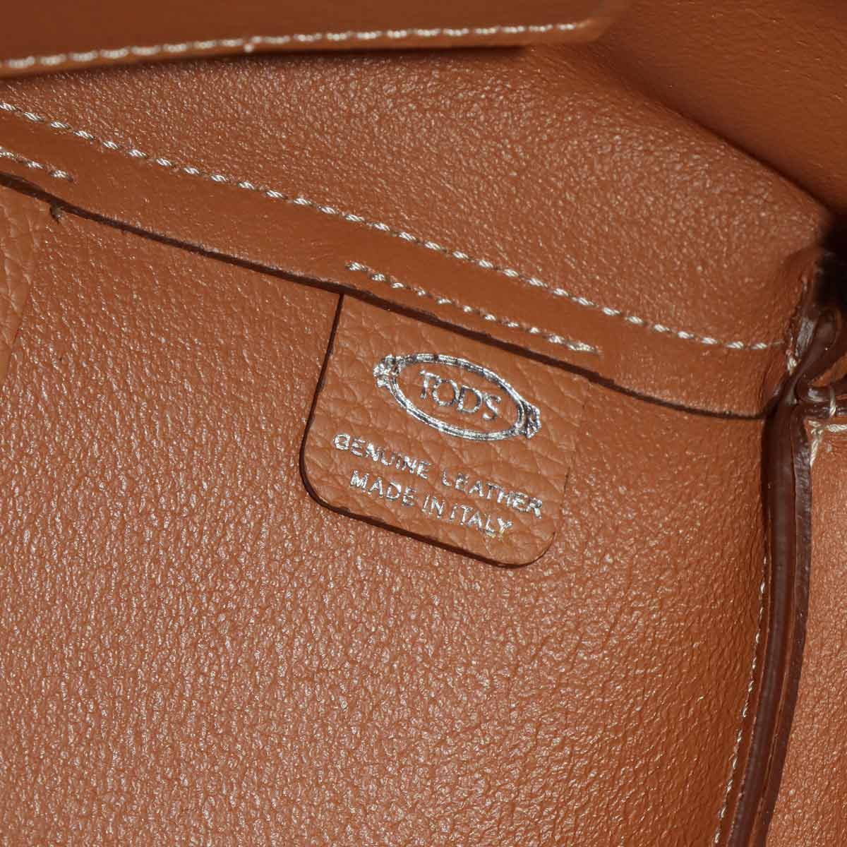 T Timeless Bucket Bag Tote Bag Leather Brown