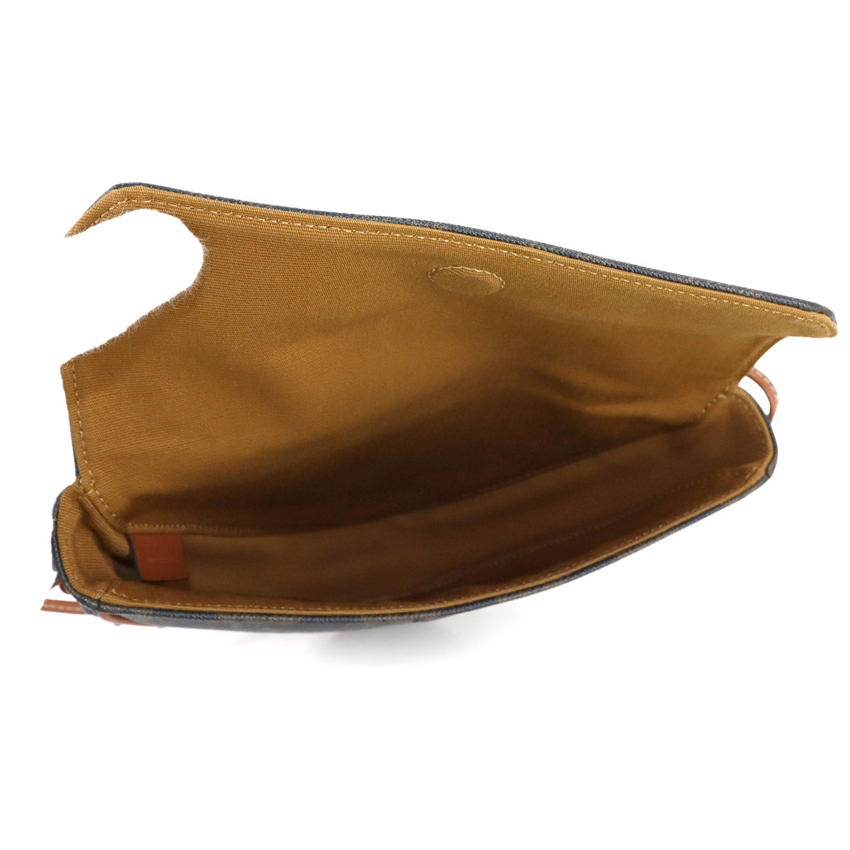 Triomphe Triangle Shoulder Bag PVC Leather 195902 Purse