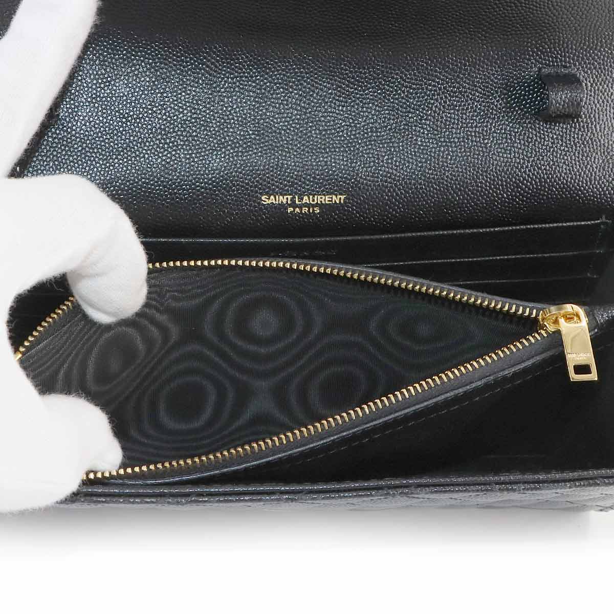 Cassandre Envelope Chain Wallet Leather 620280