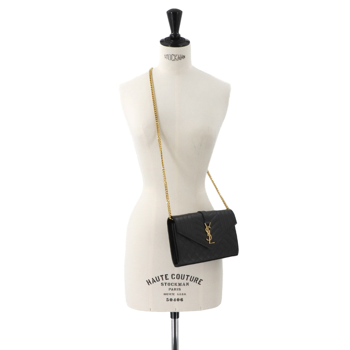 Cassandre Envelope Chain Wallet Leather 620280