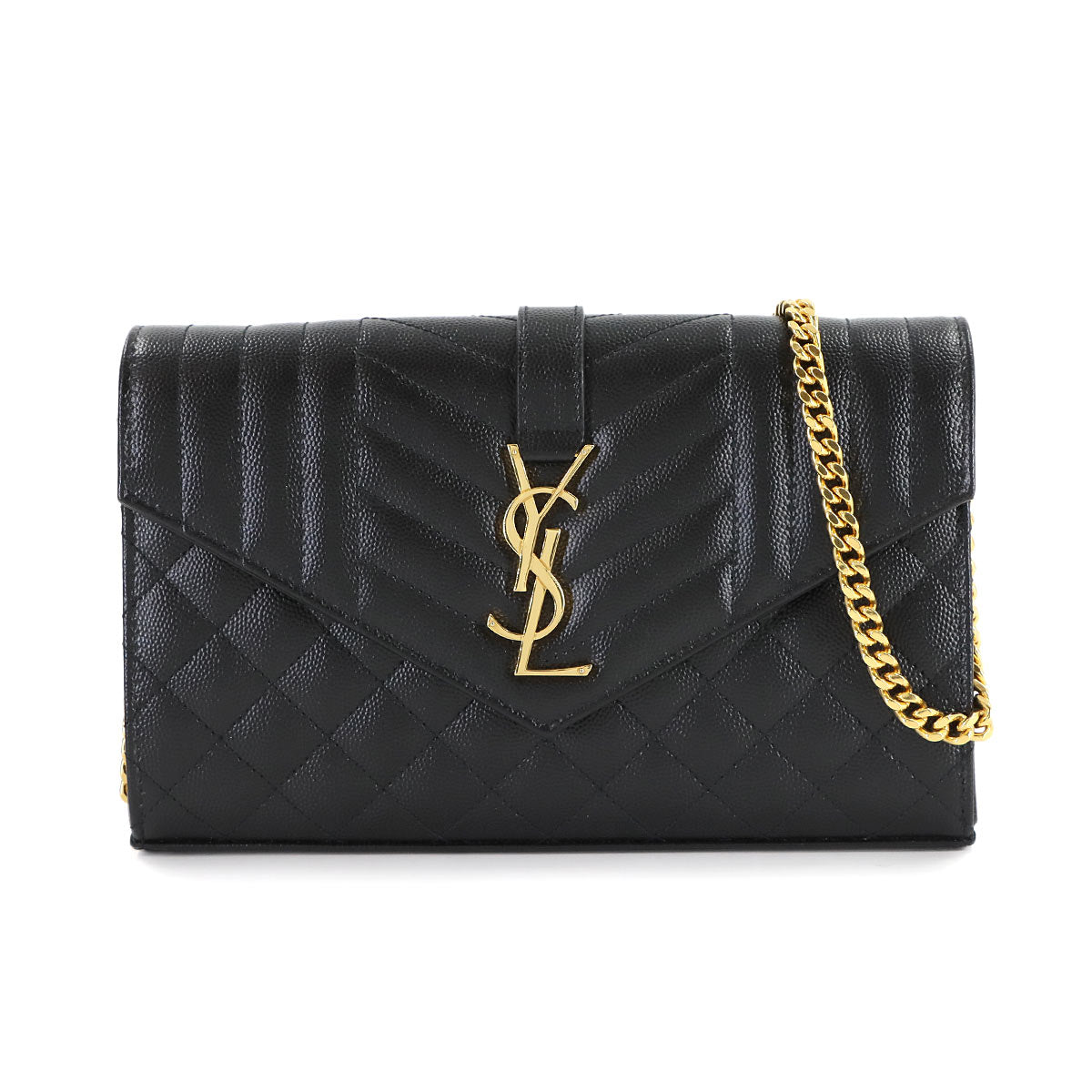 Cassandre Envelope Chain Wallet Leather 620280
