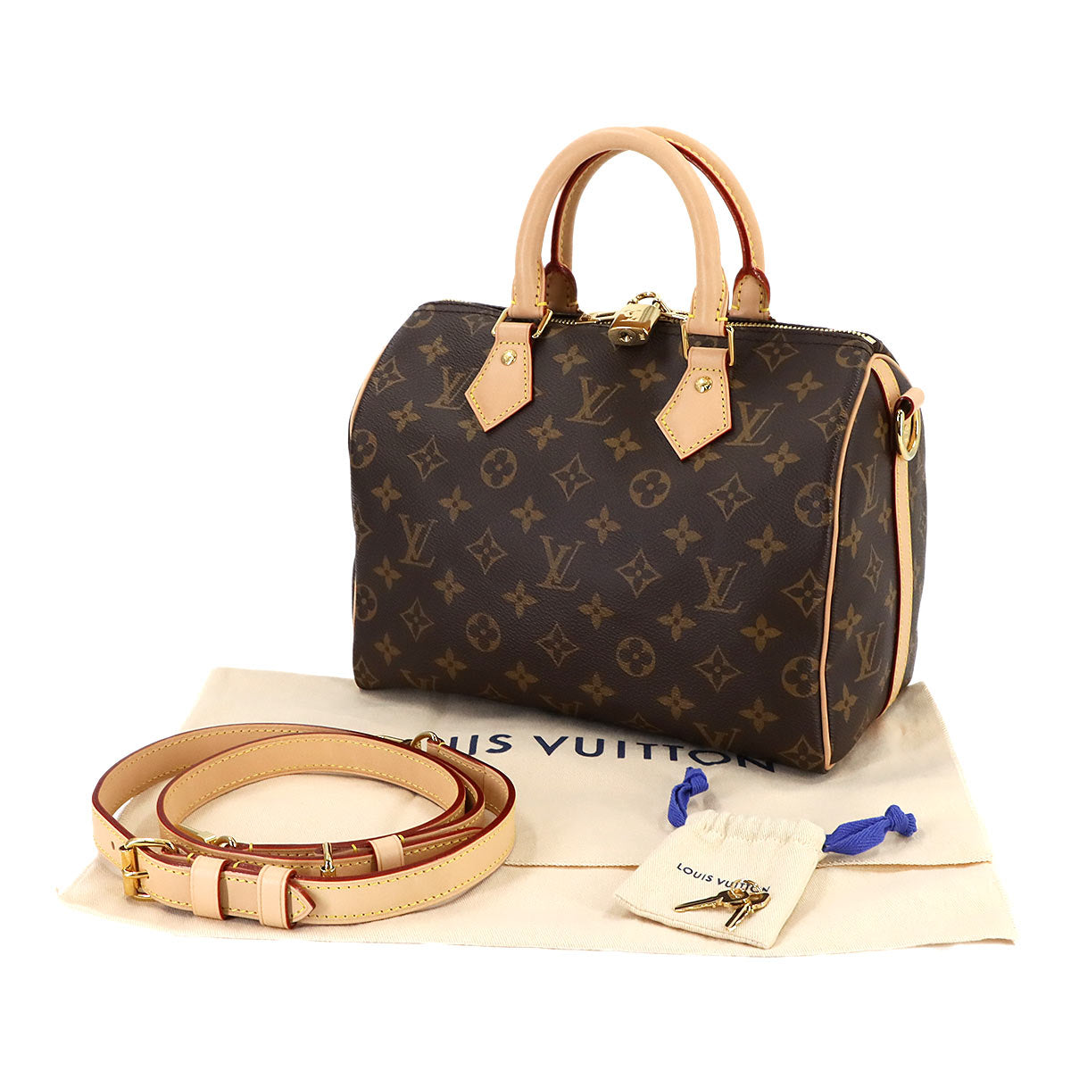 Monogram Speedy Bandouliere 25 2way Bag Brown M41113