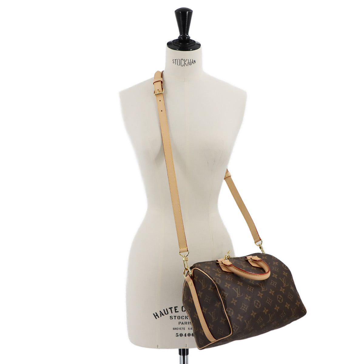 Monogram Speedy Bandouliere 25 2way Bag Brown M41113