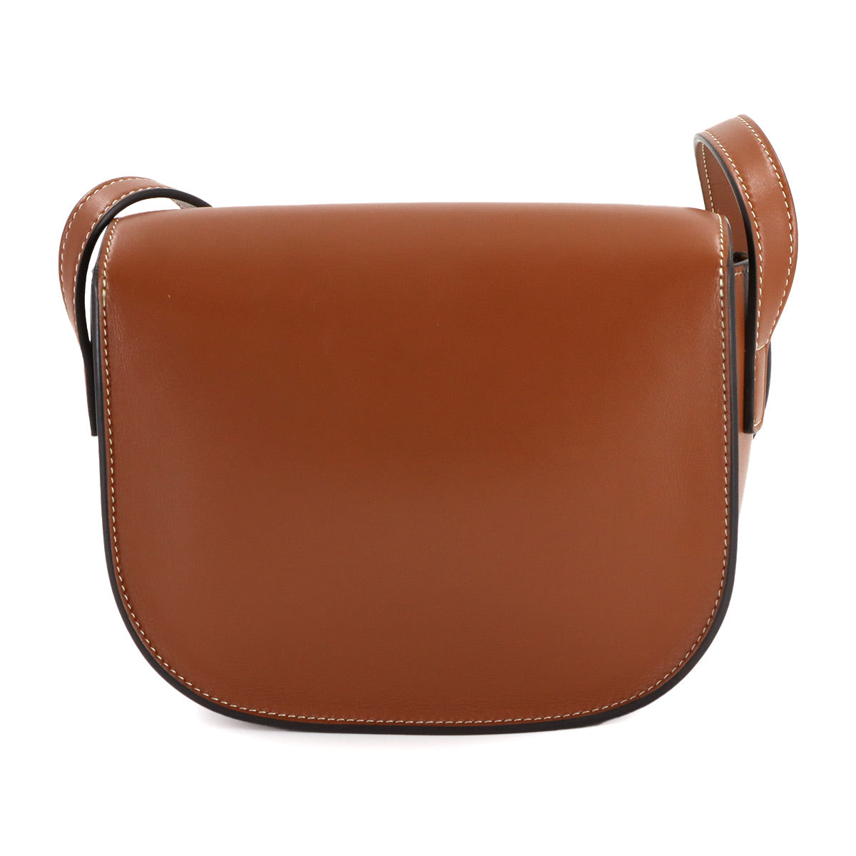 Folco Cuir Triomphe Bag Shoulder Leather Tan 198263DU3 Purse