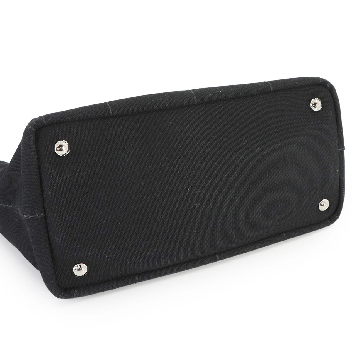 Canapa 2way Hand Shoulder Bag Canvas Nero 1BG350 Black Purse