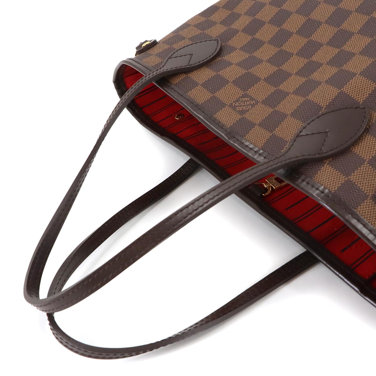 Damier Neverfull PM Tote Bag Ebene N51109 Purse