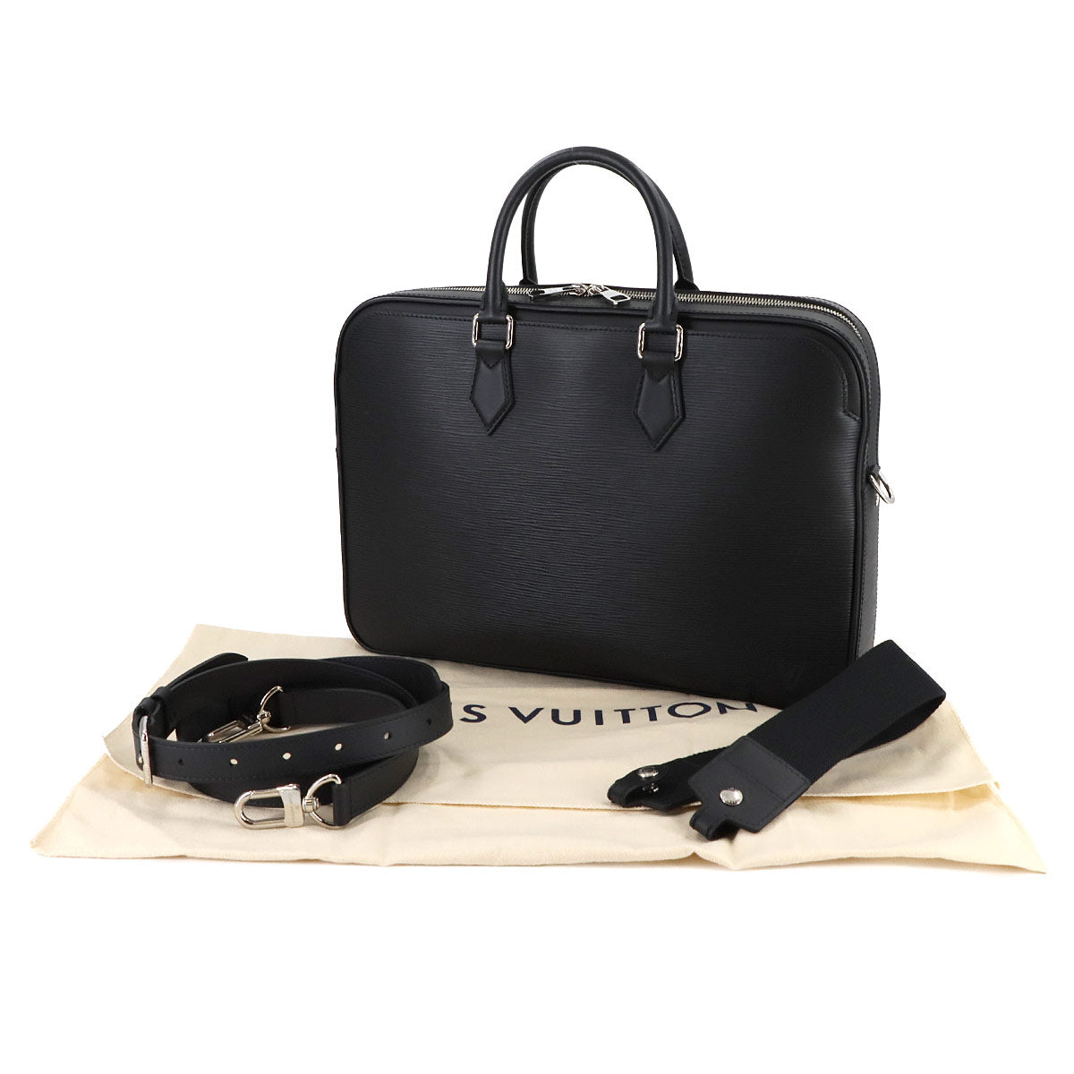 Epi Dandy Briefcase MM Business Shoulder Bag Noir M54404