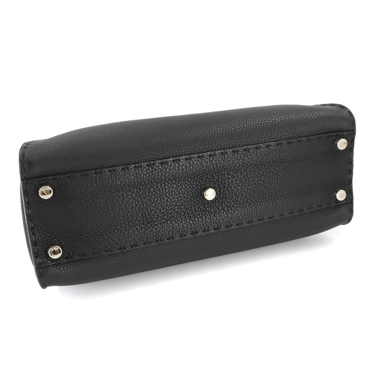 Selleria Peekaboo Hand Shoulder Bag Leather Black 8BN226 Purse