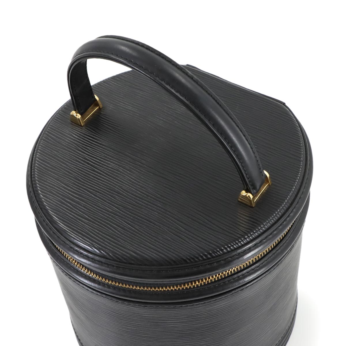 Epi Cannes Hand Bag Leather Noir Black M48032 Purse