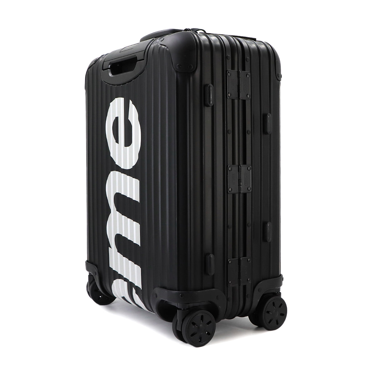Supreme Topas Multiwheel 45L Luggage Aluminum alloy Black