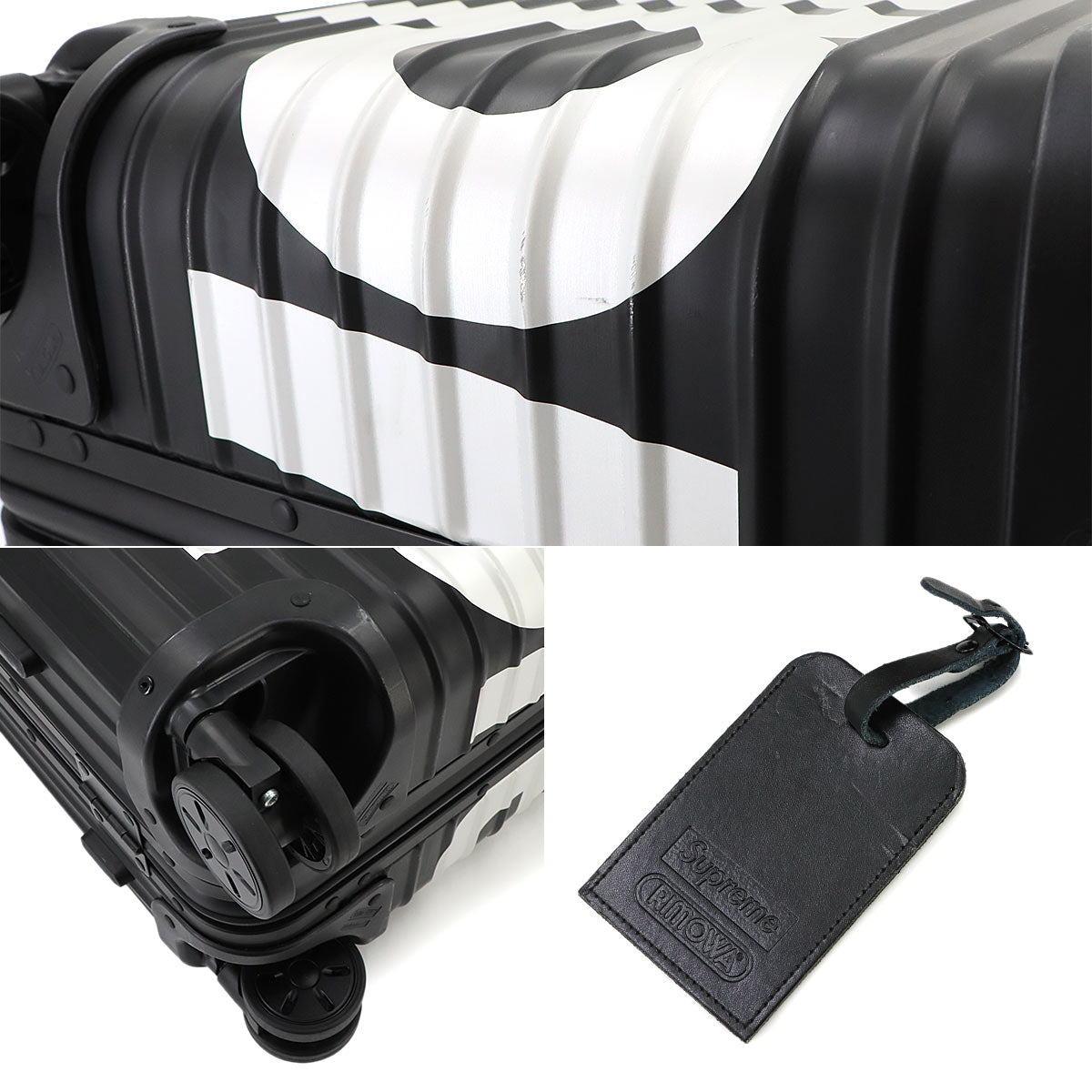 Supreme Topas Multiwheel 45L Luggage Aluminum alloy Black
