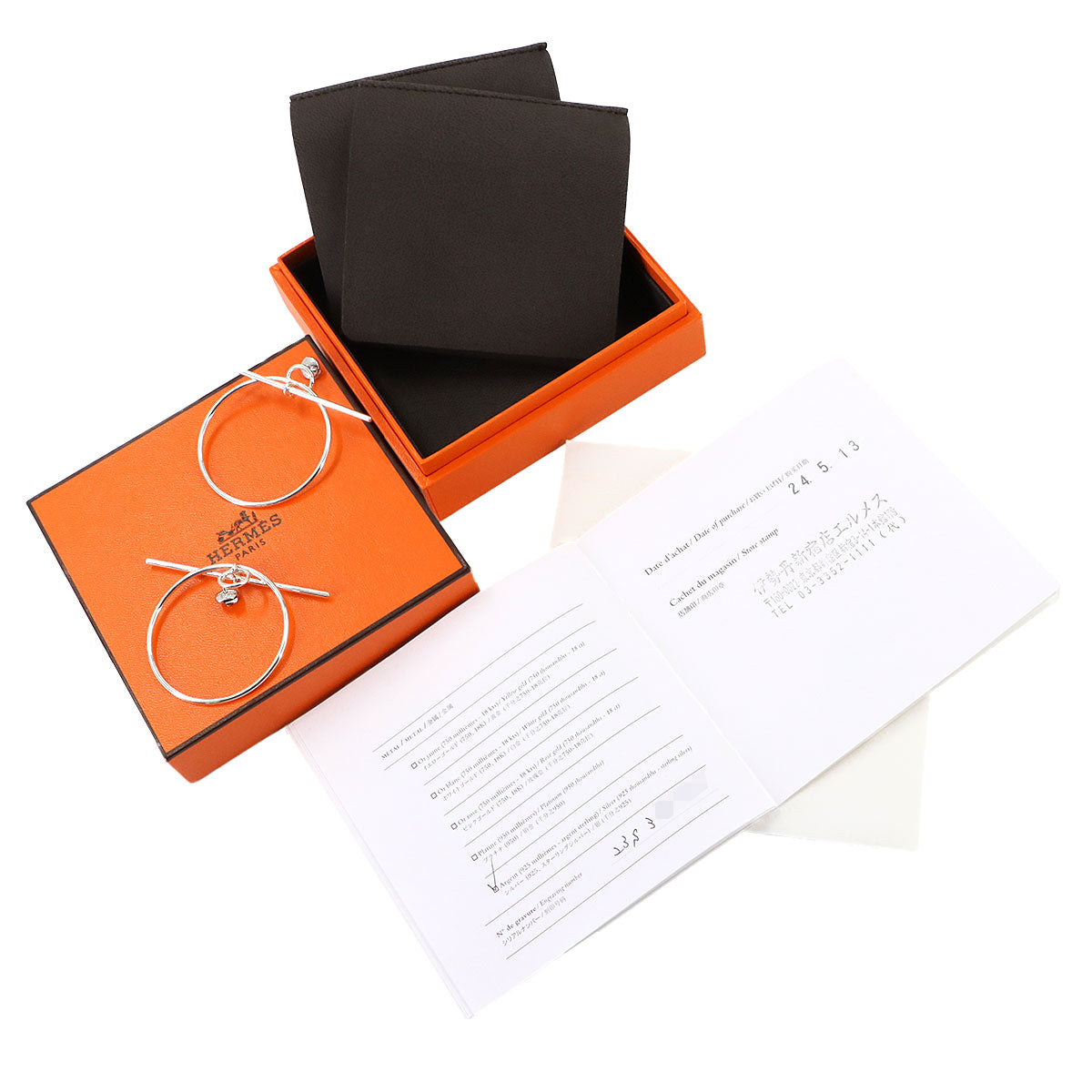 Loop MM Earrings Ag925 Silver Accessory