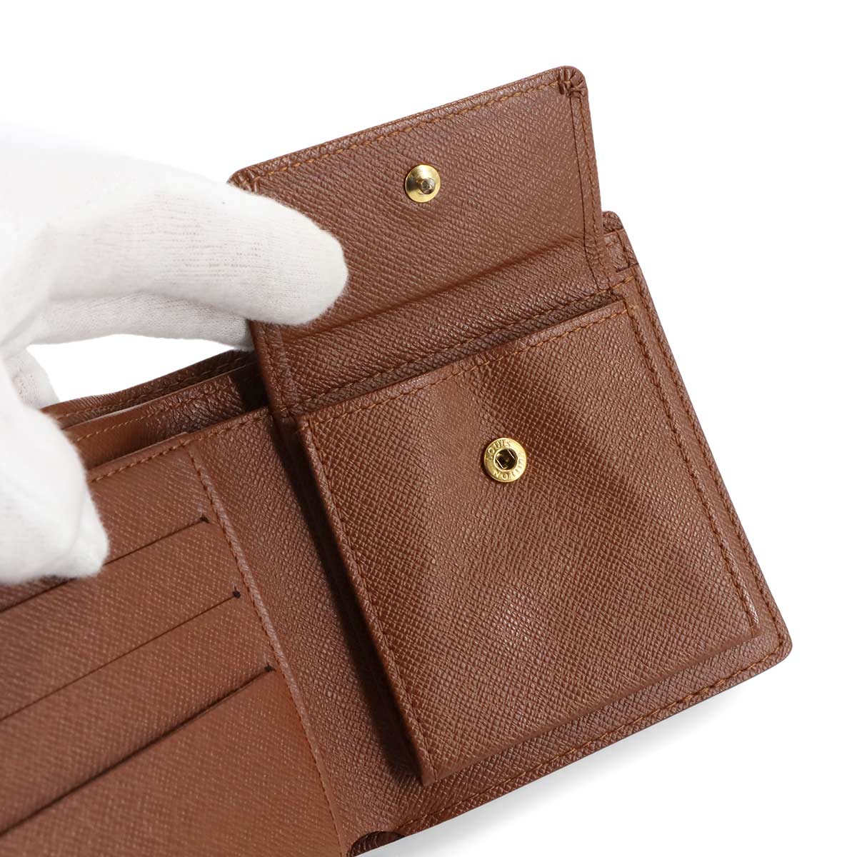 Monogram Panda Bi-fold Wallet Brown M61666 Purse