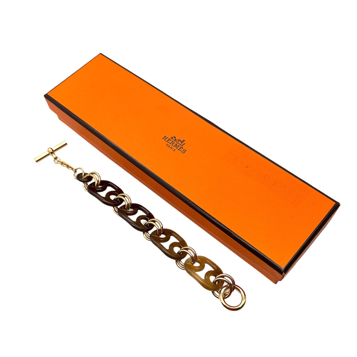 Eurydice Bracelet Buffalo Horn Brown Gold T2 Accessory