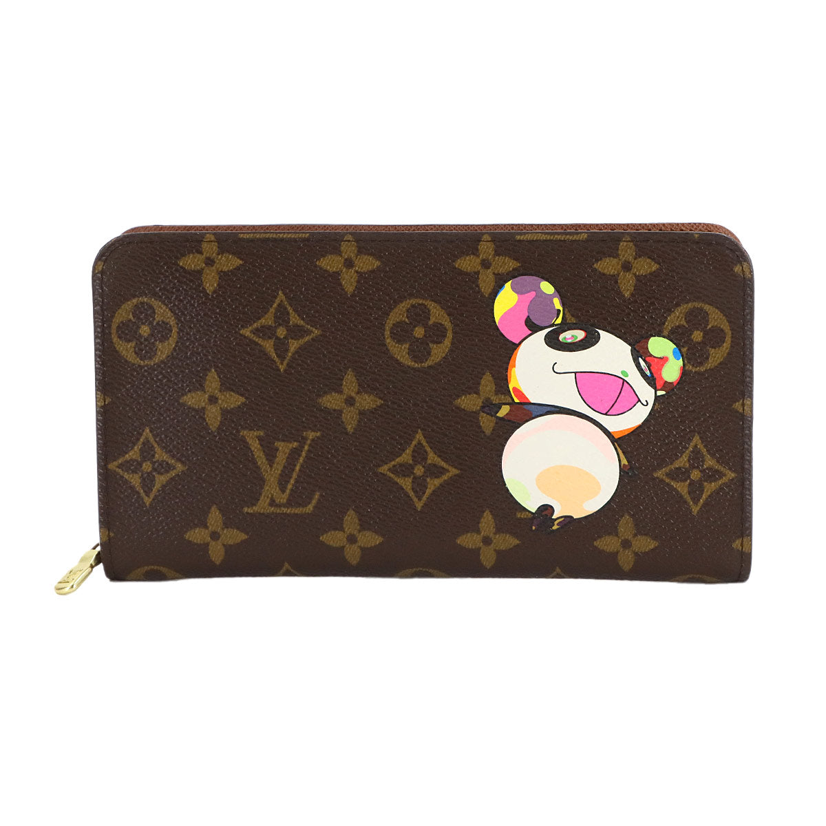 Monogram Panda Porte Monnaie Zip Long Wallet M61729