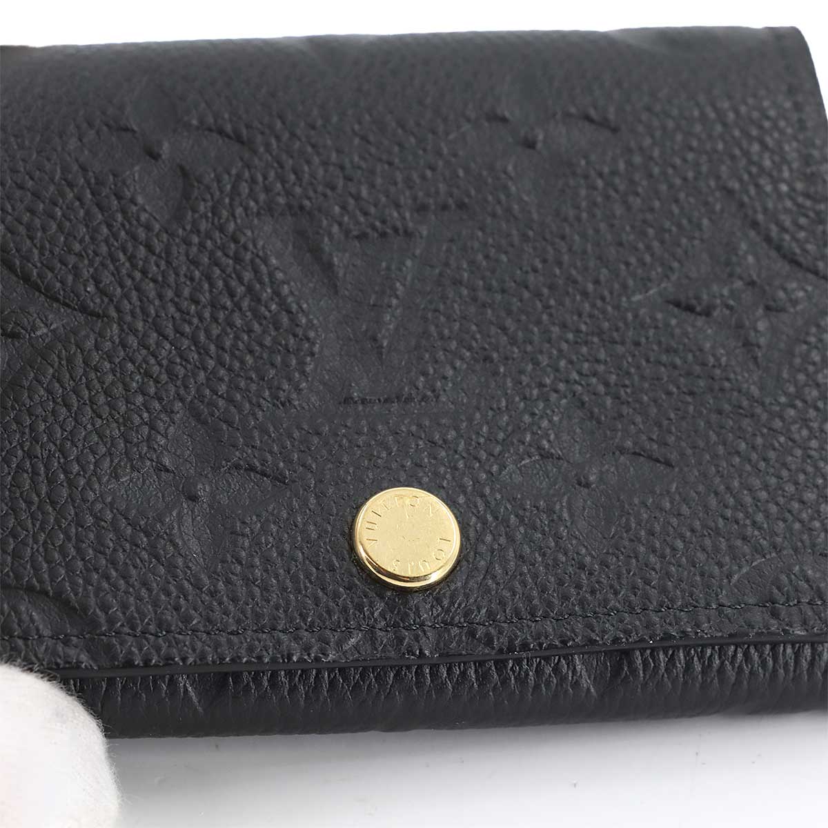 Monogram Empreint Enveloppe Carte de Visite Card Case