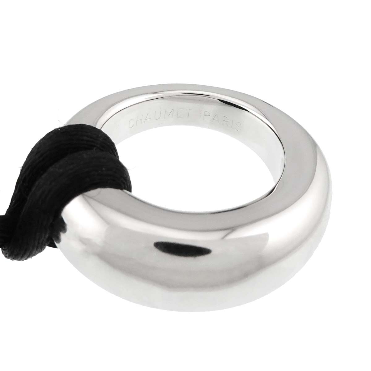 Diamond Necklace 18K WG White Gold 750