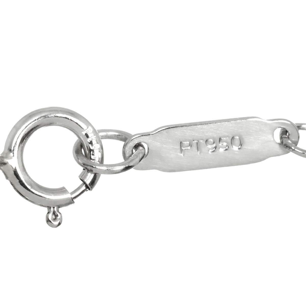 Victoria Double drop Diamond Necklace Platinum