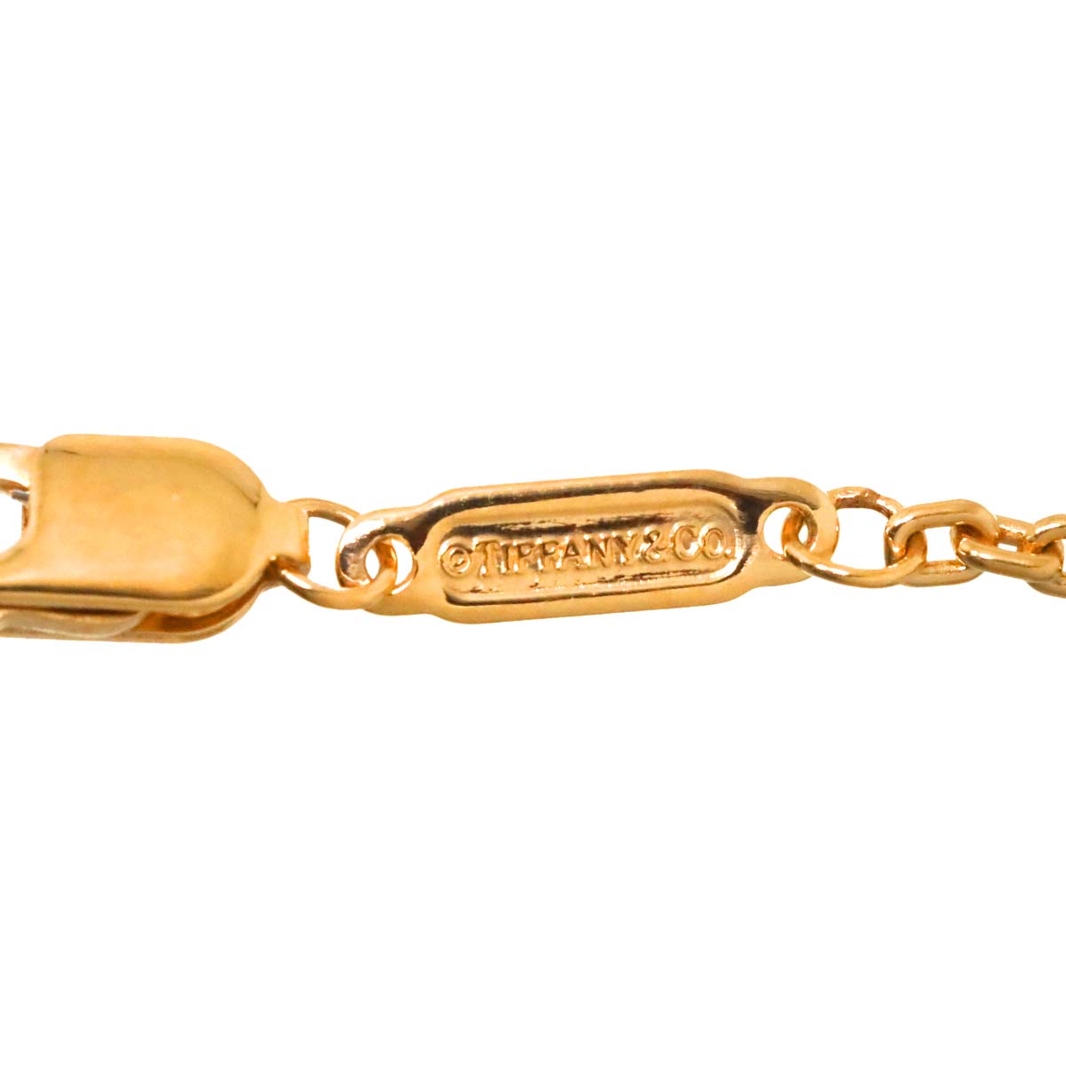 Lock Small Diamond Necklace 18K Pink Gold 750
