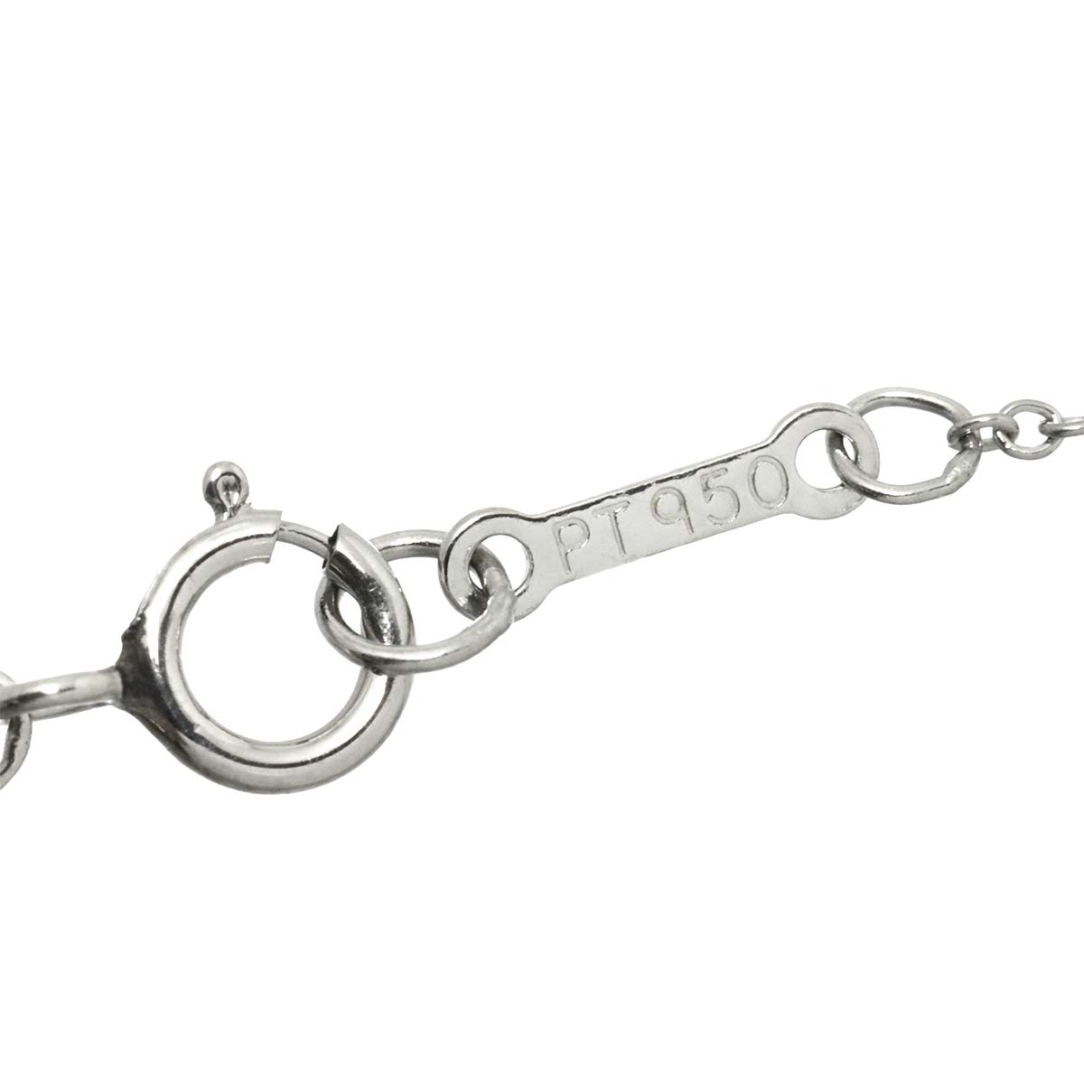 By The Yard Diamond 3P Necklace Platinum