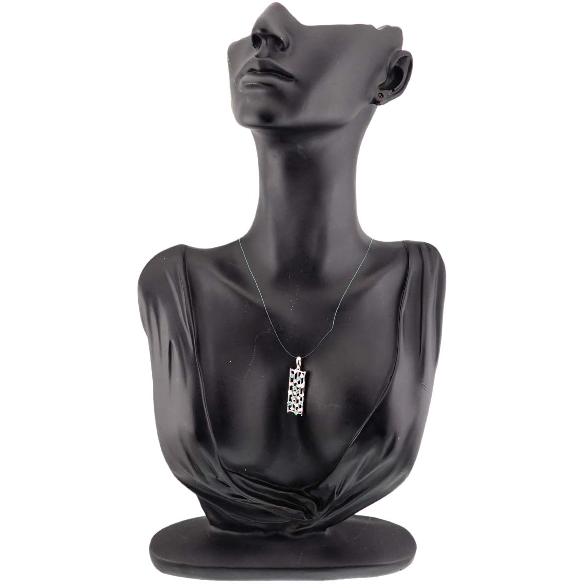 Tourmaline Pendant Top 18K WG 750