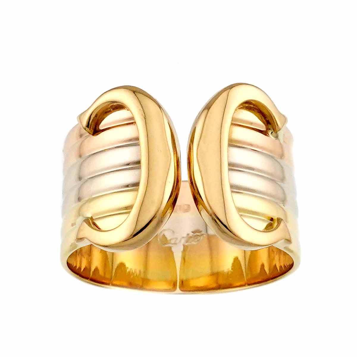 C2 Ring 18K YG WG PG 750 Size52 5.25(US)