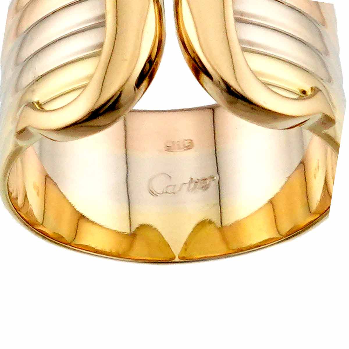 C2 Ring 18K YG WG PG 750 Size52 5.25(US)