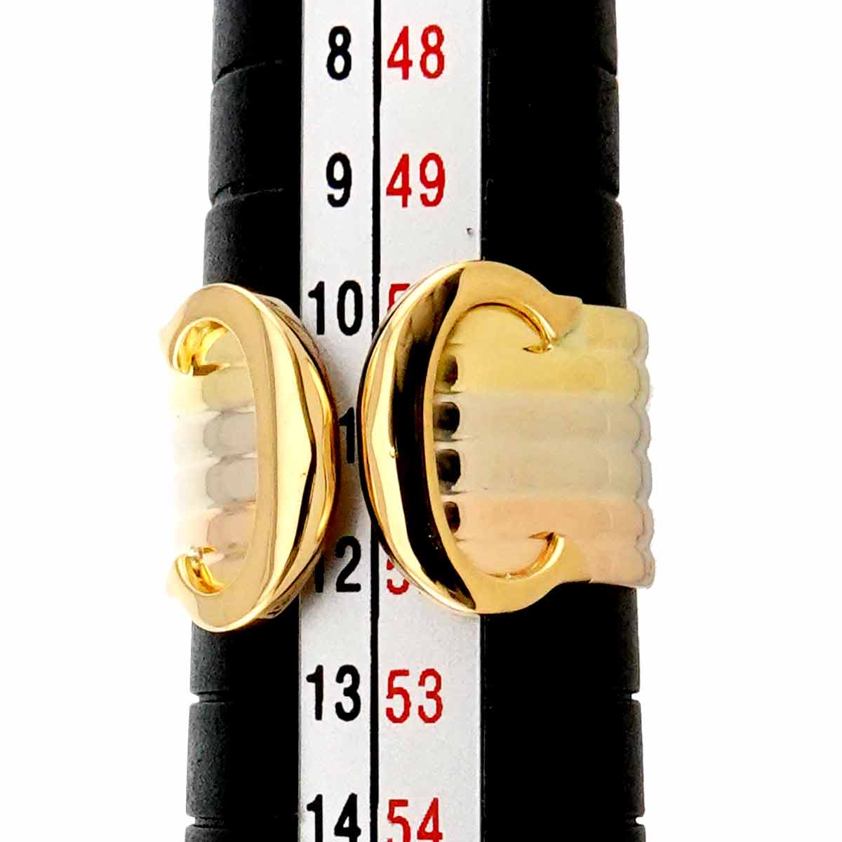 C2 Ring 18K YG WG PG 750 Size52 5.25(US)
