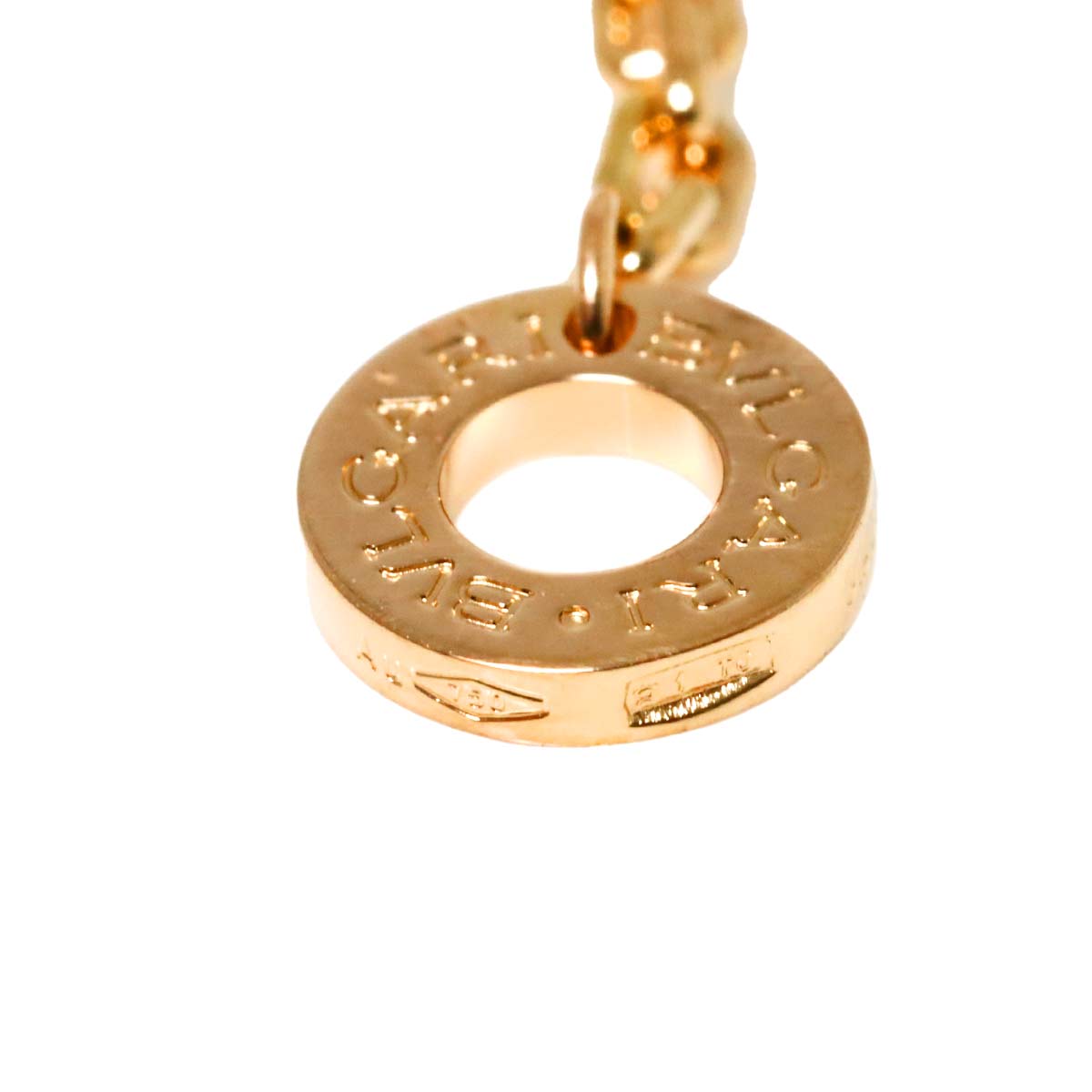 Serpenti Viper Full Pave Diamond Necklace 18K Pink Gold 750