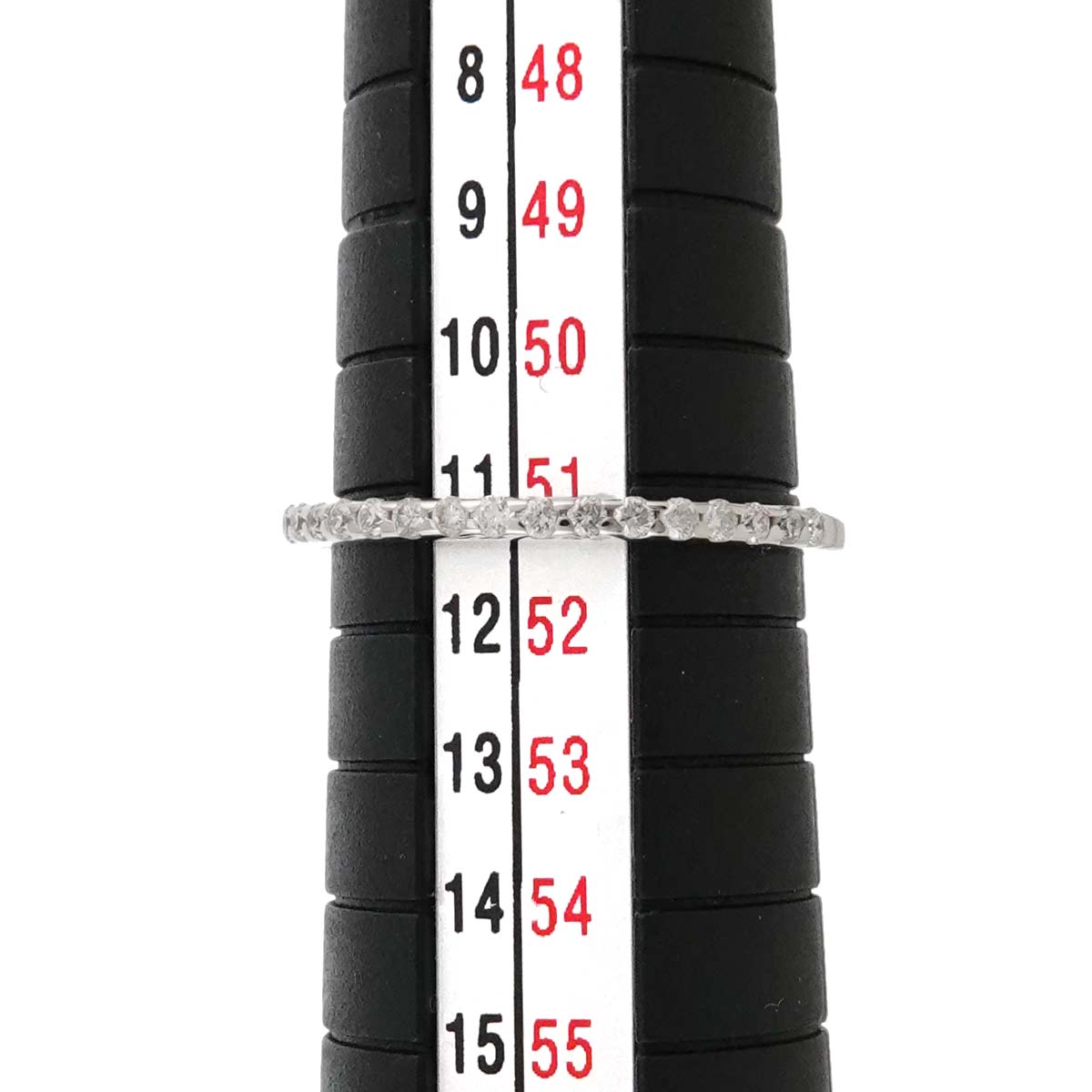 Diamond 0.15ct Ring 18K WG 750 Size5.75-6(US)