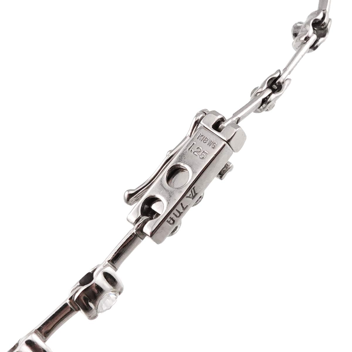 Diamond 1.25ct Bracelet 18K White Gold 750
