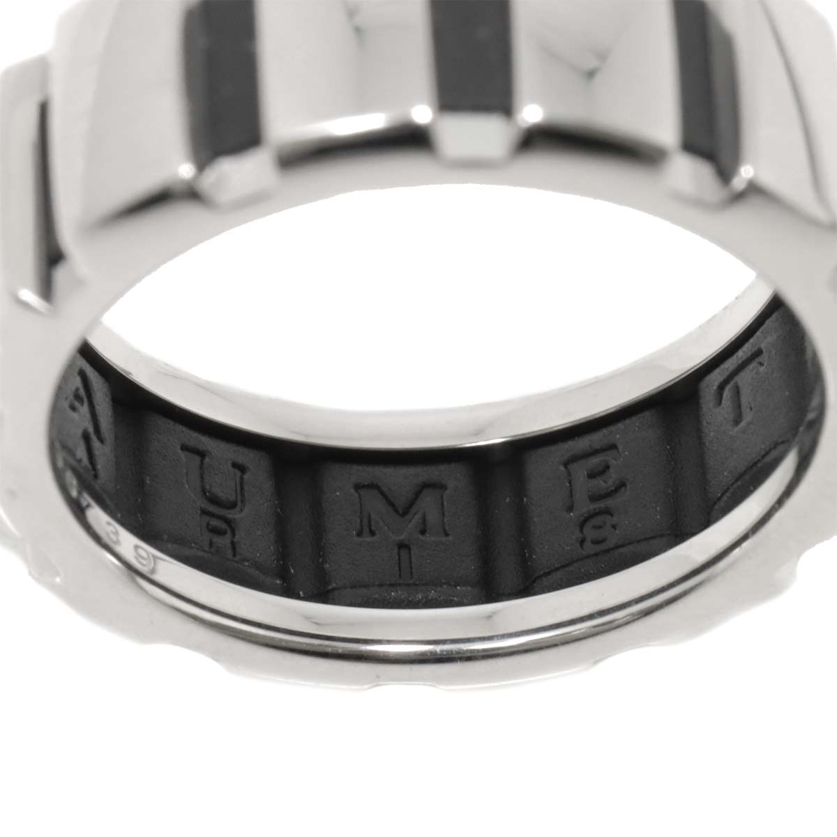 Classone Diamond Ring 18K K18 WG 750 Rubber Size52 5.5-5.75(US)