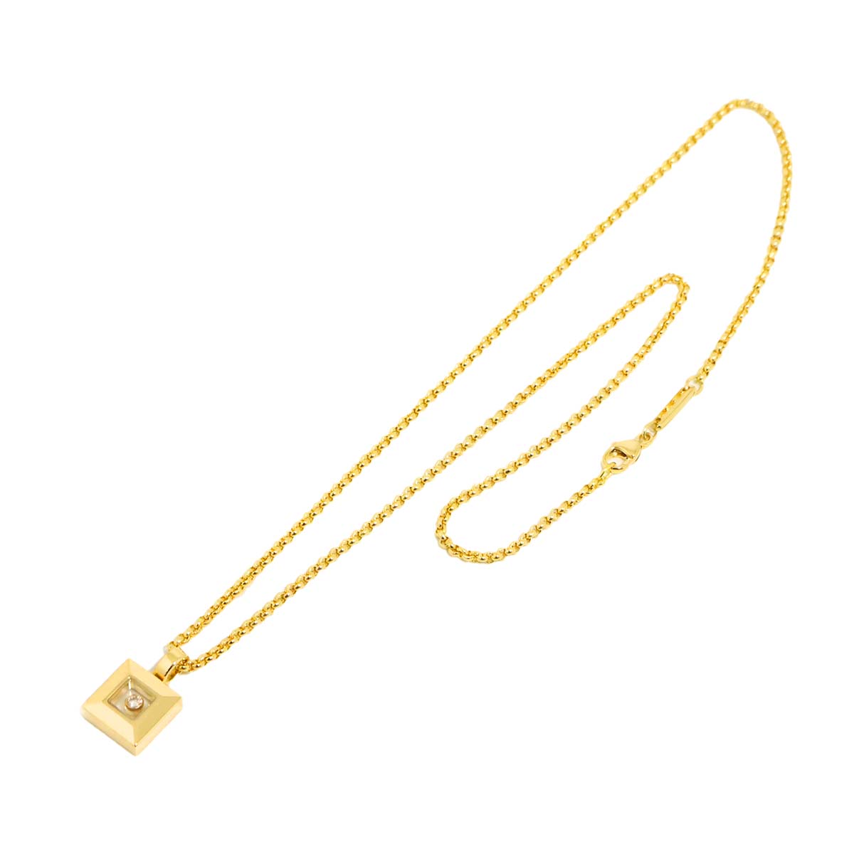Happy Diamond Necklace 18K Yellow Gold 750