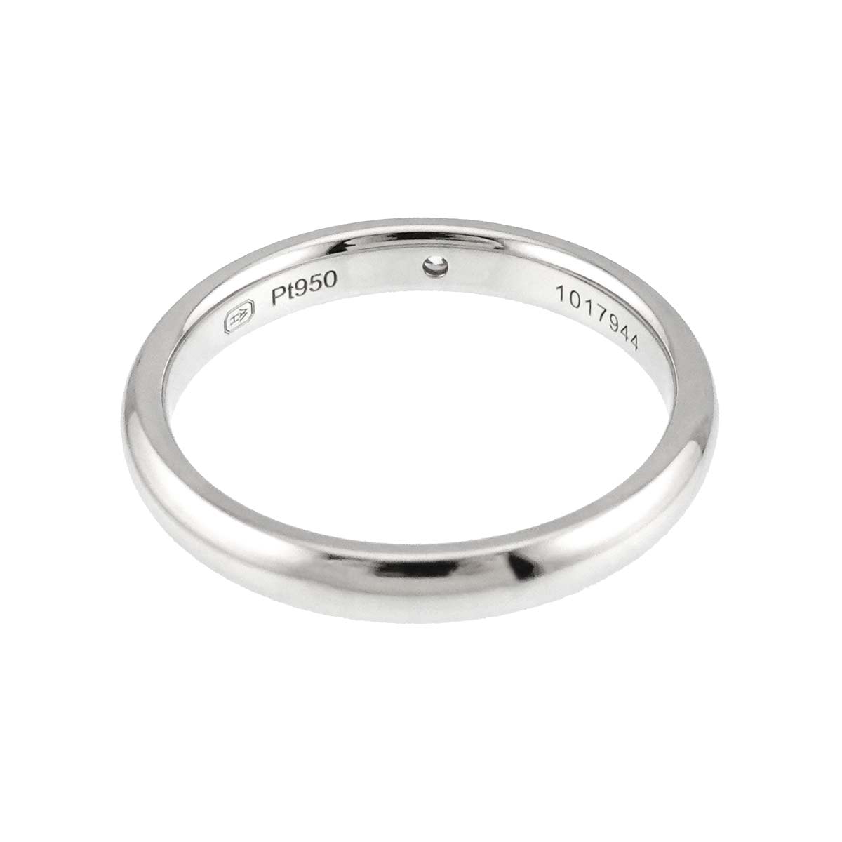 Diamond Ring Pt Platinum size6.75(US)