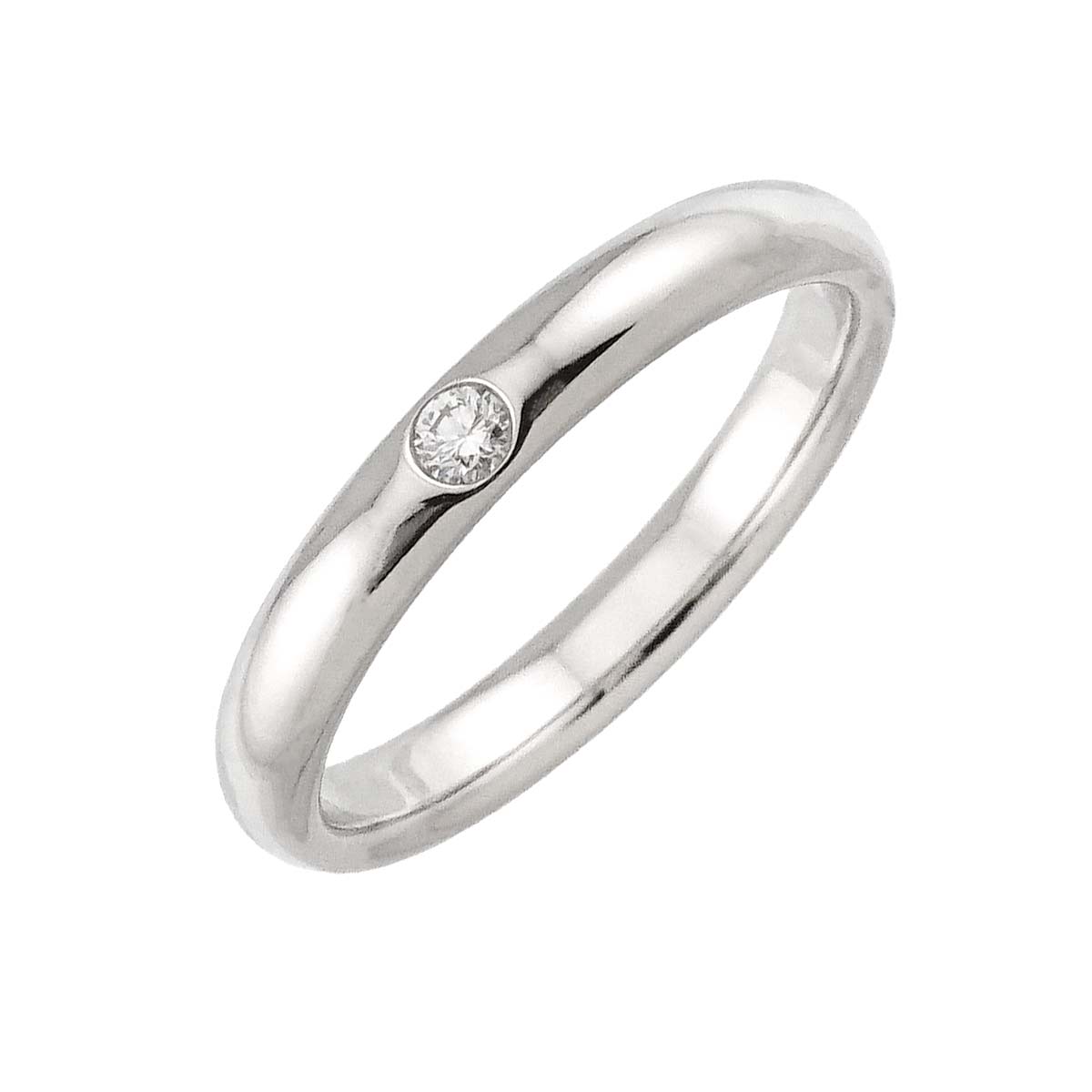 Diamond Ring Pt Platinum size6.75(US)