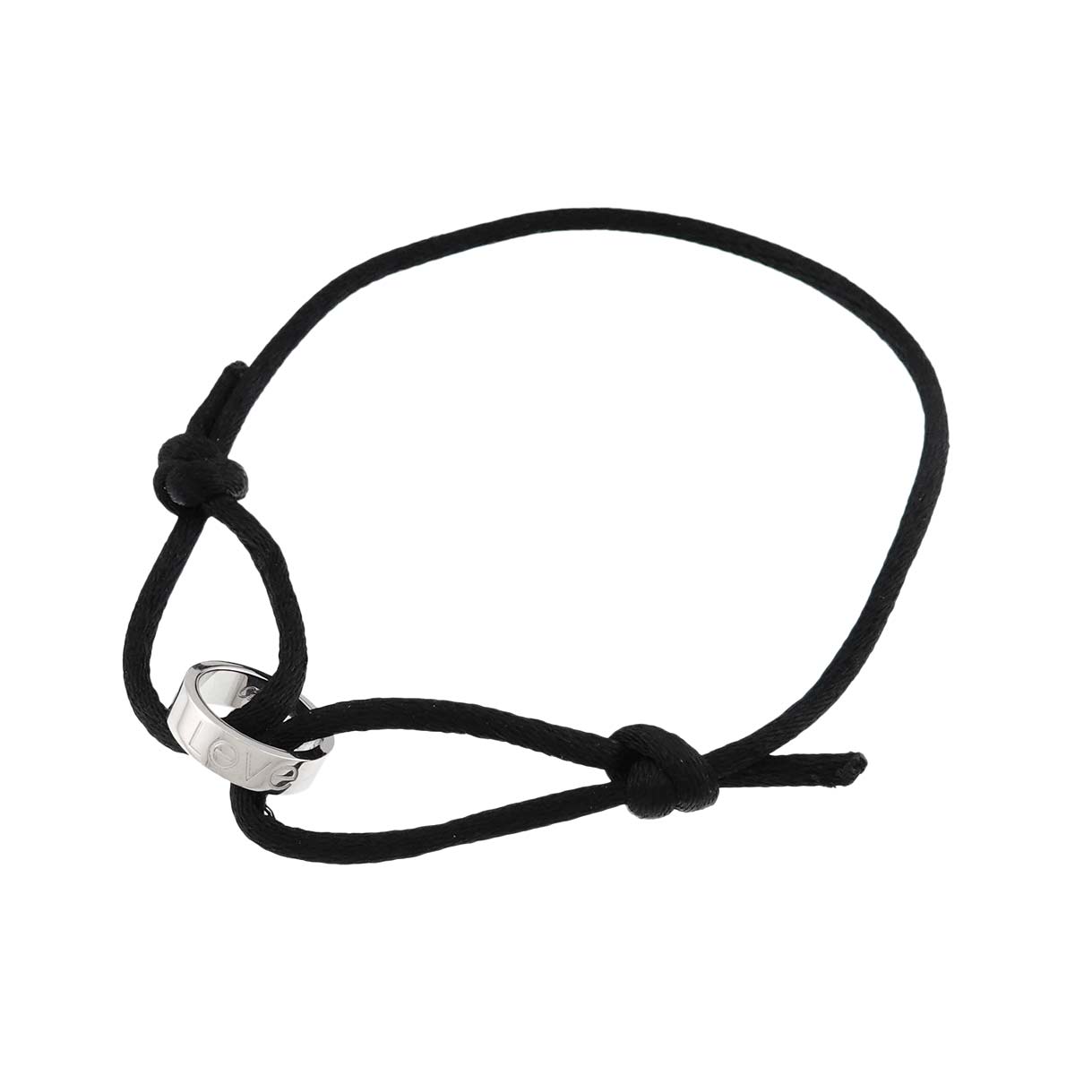 Love Charity Bracelet 18K White Gold 750