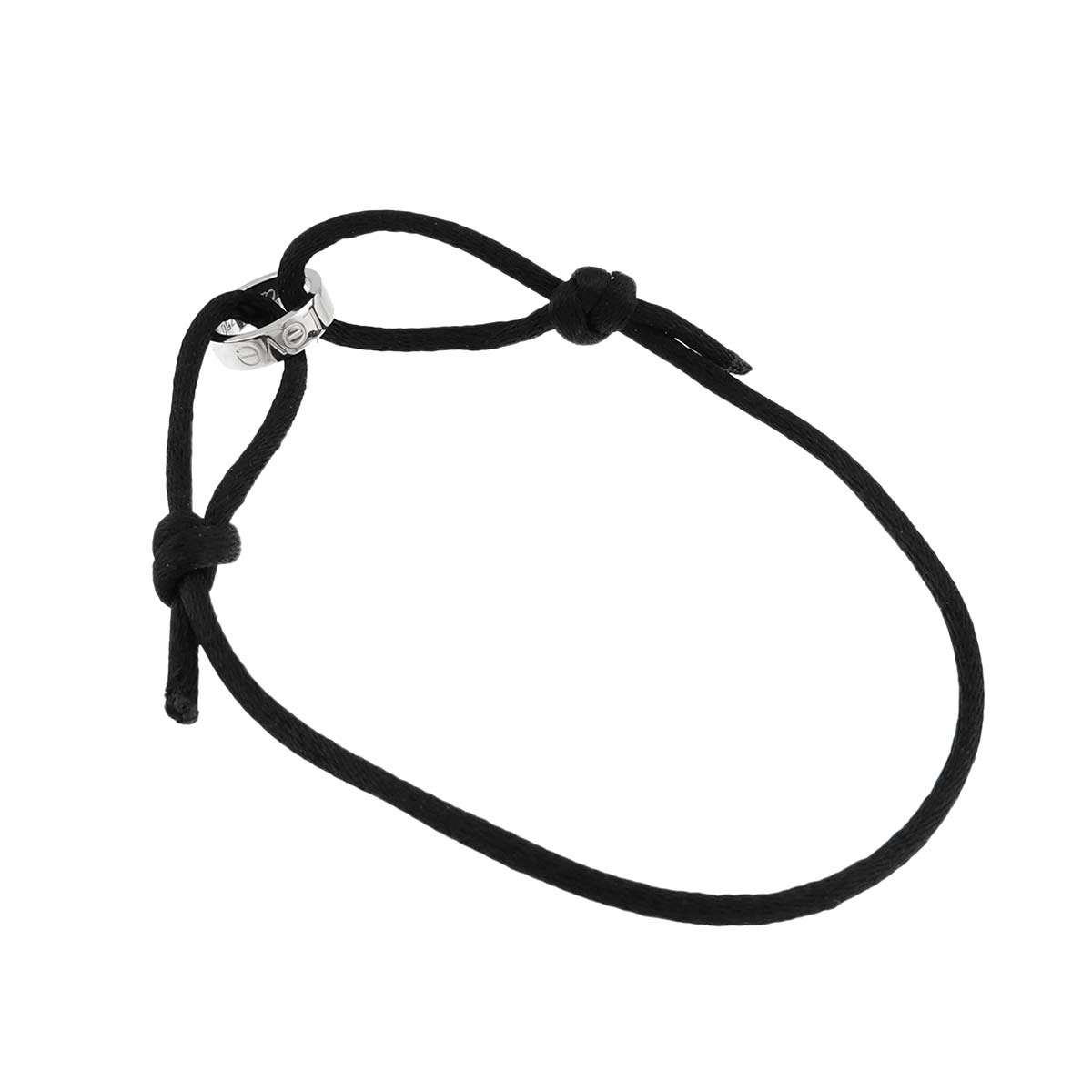 Love Charity Bracelet 18K White Gold 750