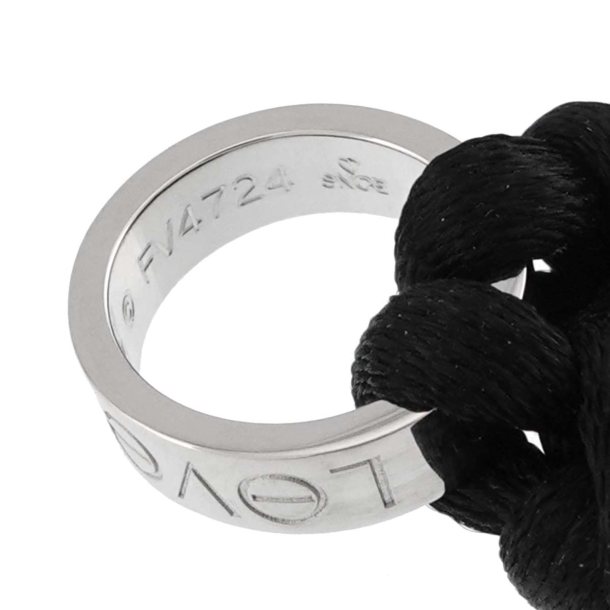 Love Charity Bracelet 18K White Gold 750