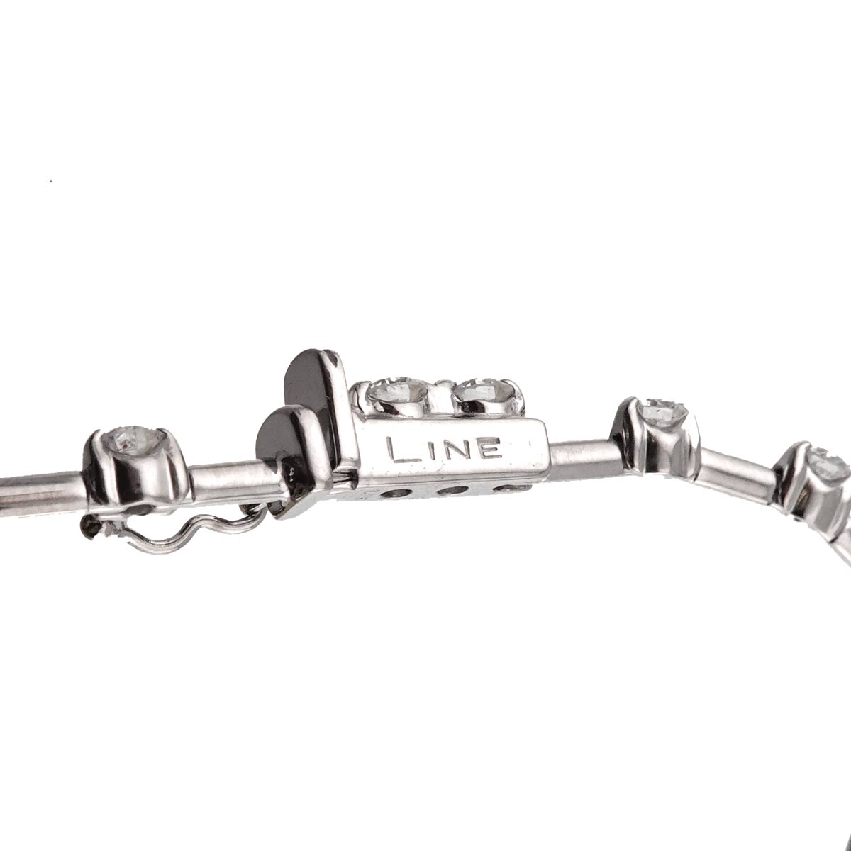 Diamond 1.25ct Bracelet 18K White Gold 750