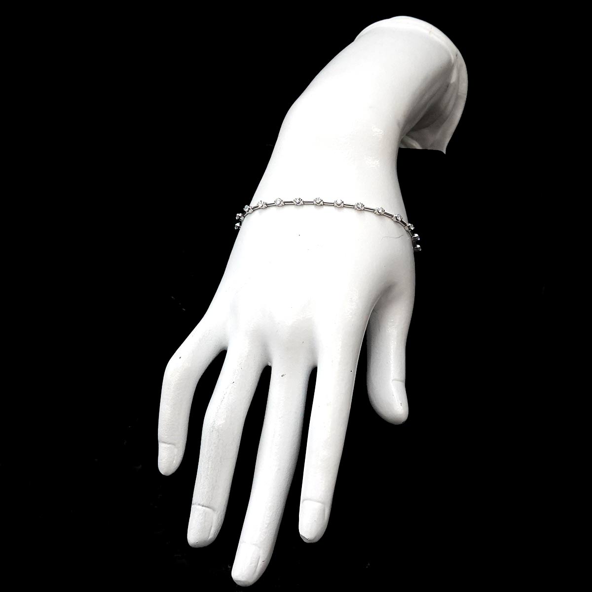 Diamond 1.25ct Bracelet 18K White Gold 750