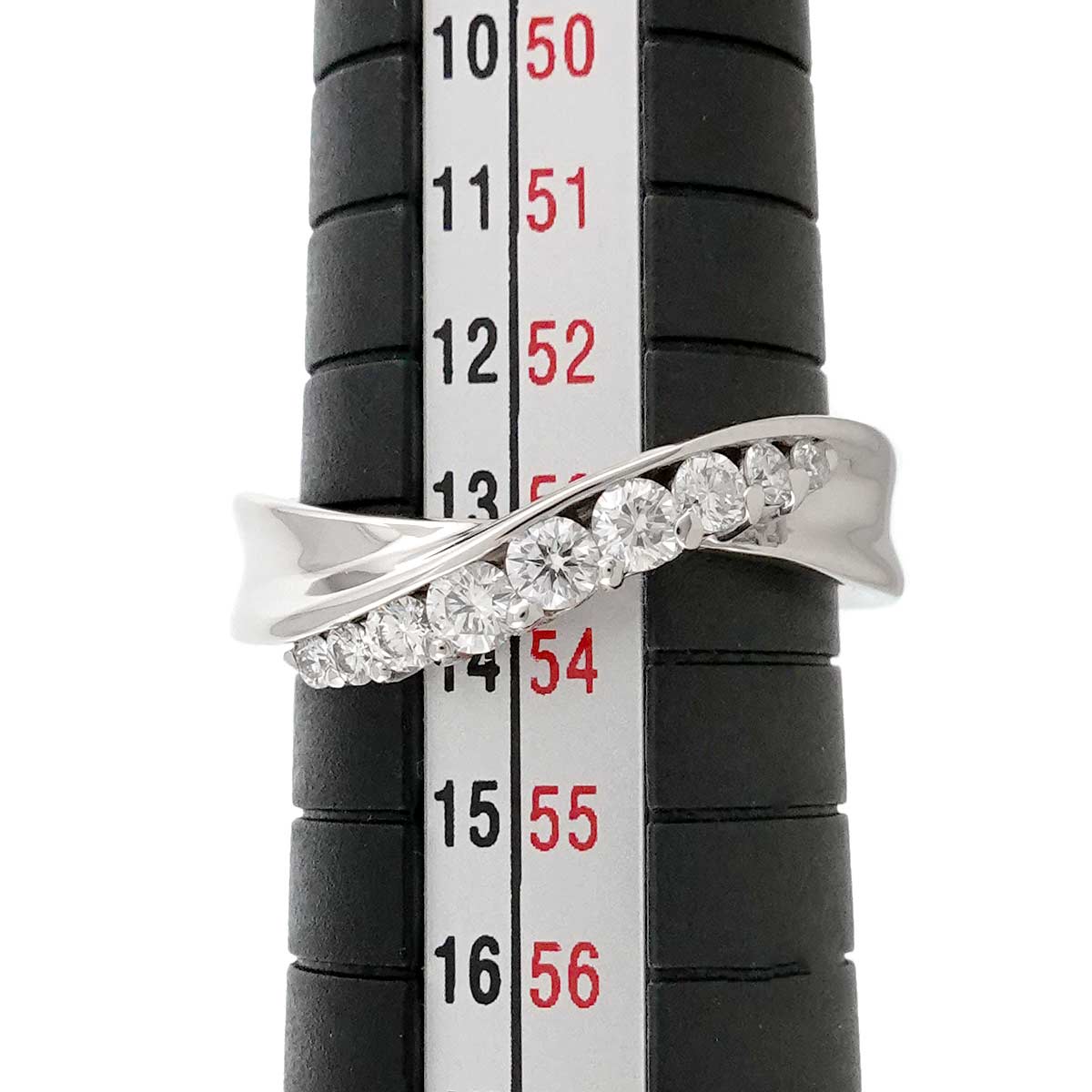 Diamond 0.39ct Ring Pt Platinum size6.25-6.5(US)