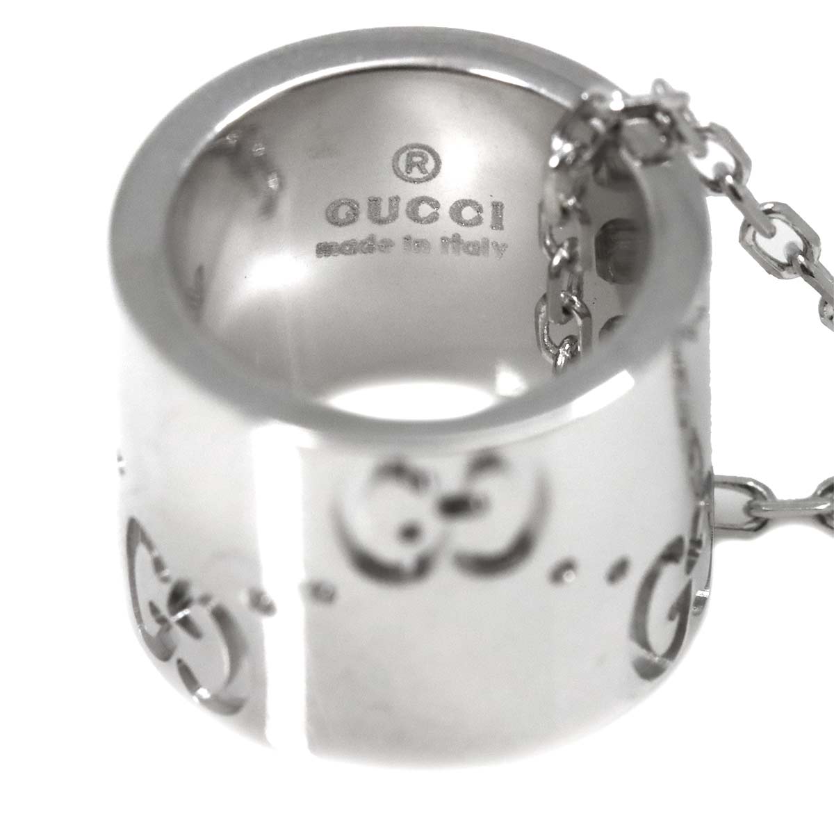 Icon Necklace 18K White Gold 750