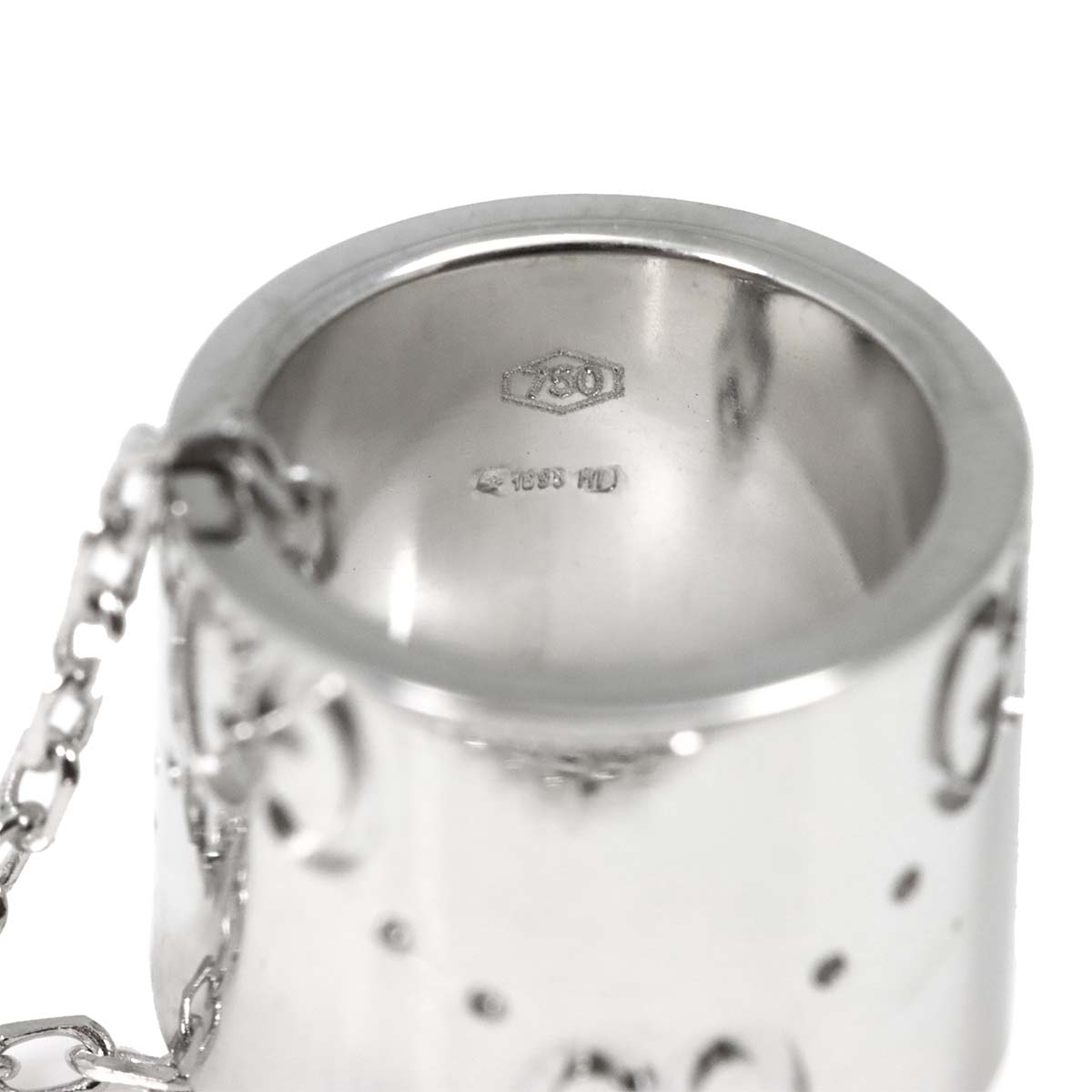 Icon Necklace 18K White Gold 750