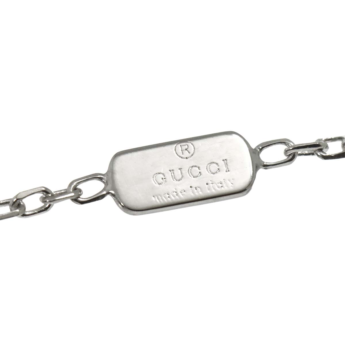 Icon Necklace 18K White Gold 750