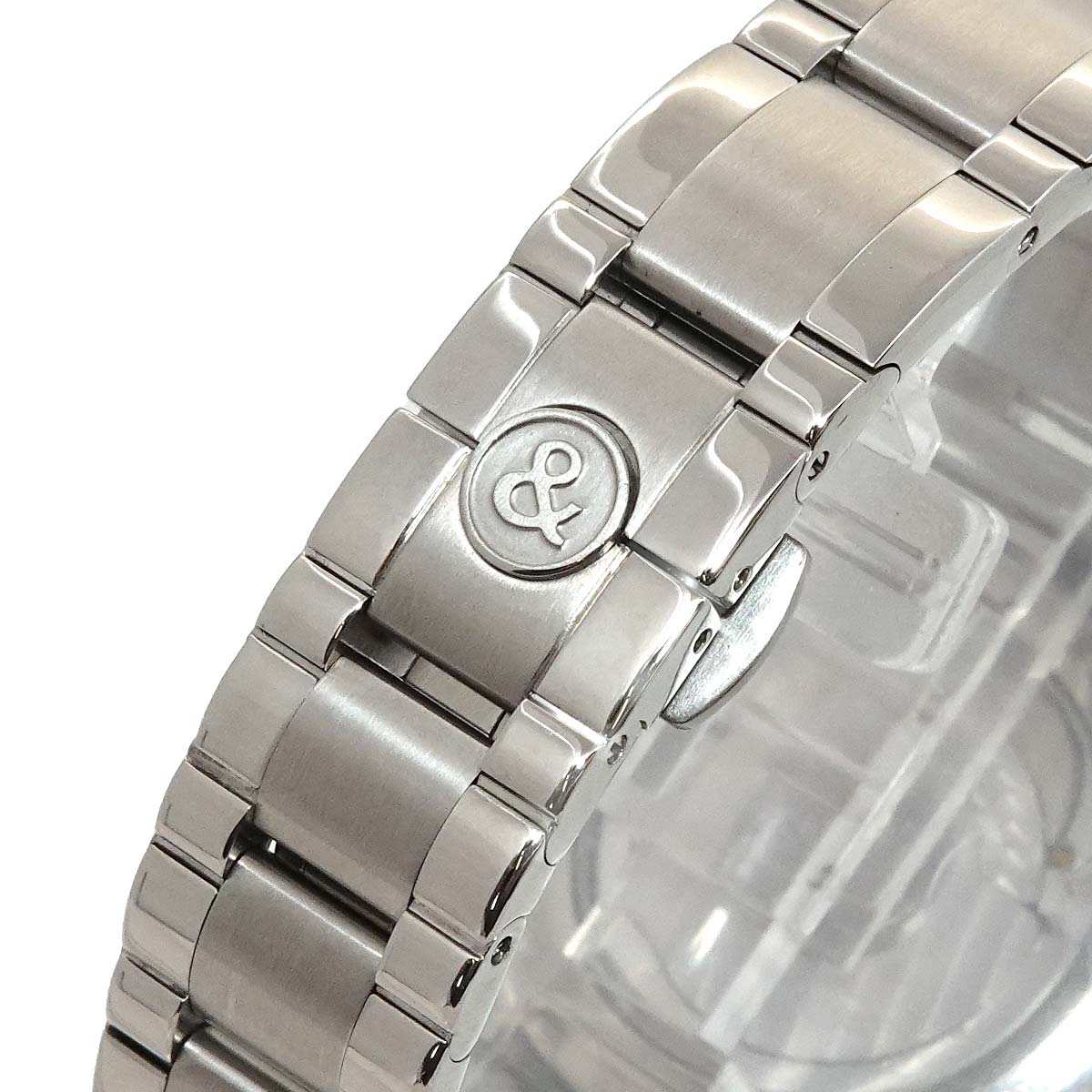 Mystery Diamond 215S Date Silver Dial Ladies Watch