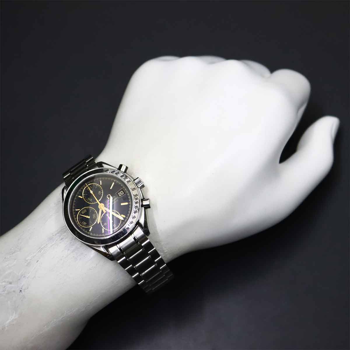 Speedmaster Date 3513 54 Limited Automatic Black Dial Mens